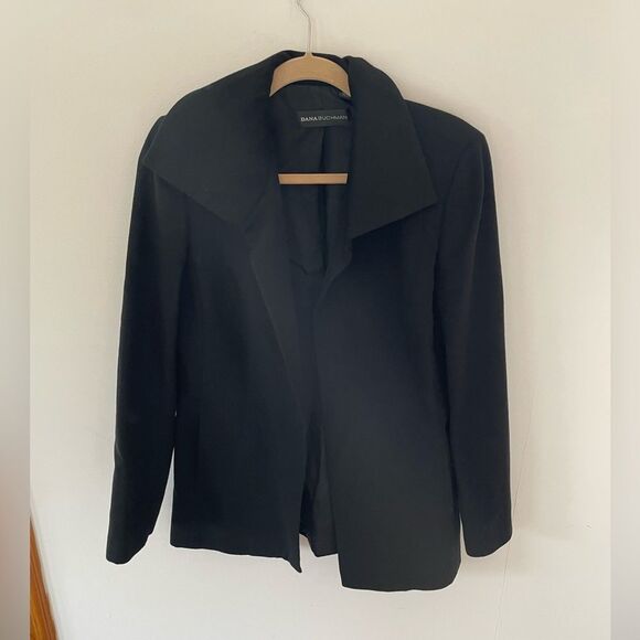 Dana Buchman Jackets & Blazers - Vintage Dana Buchman Black jacket / blazer size 6 100% cashmere